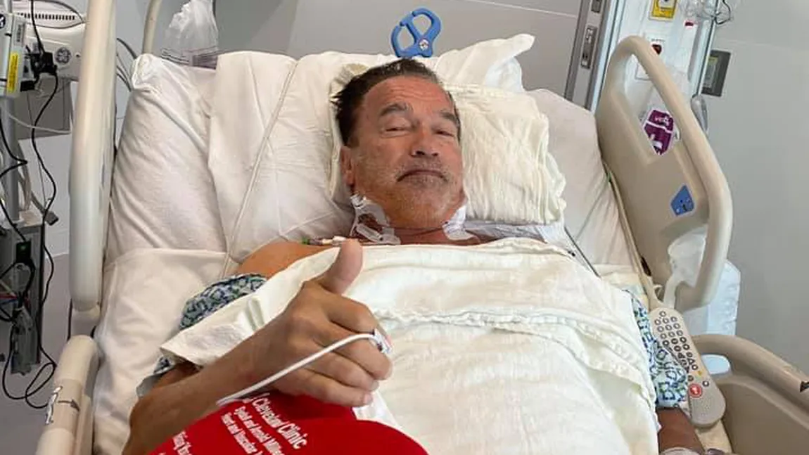 Arnold Schwarzenegger se simte fantastic, după ce a suferit o operaţie pe inimă