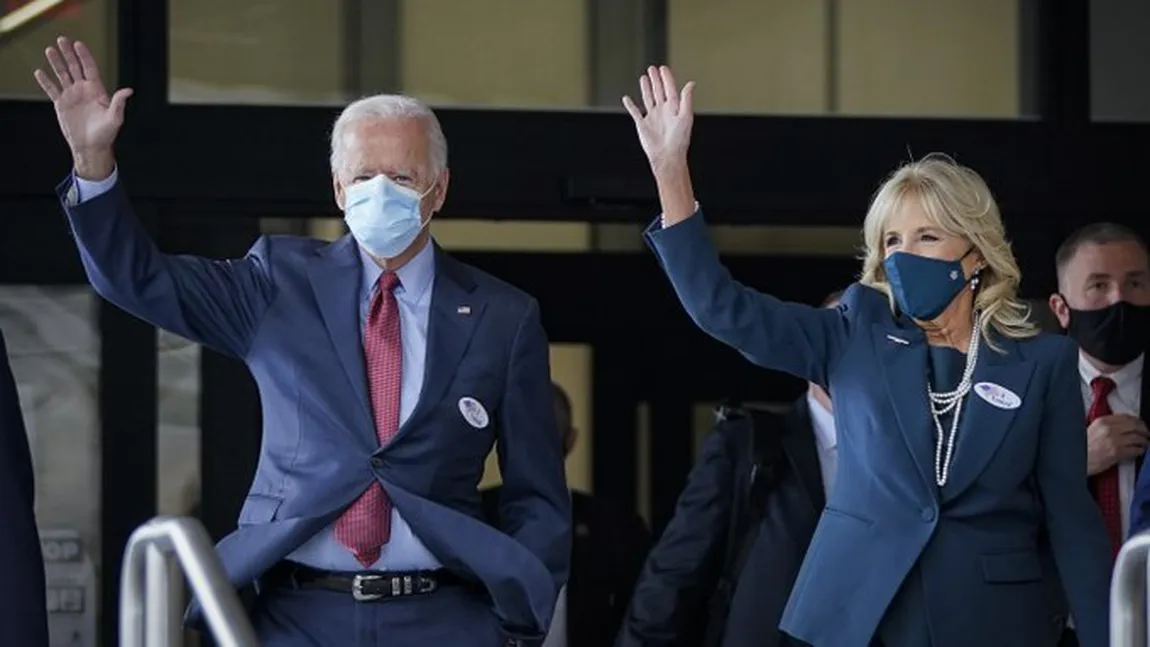 ALEGERI SUA 2020. Joe Biden a votat anticipat pentru scrutinul prezidenţial din 3 noiembrie