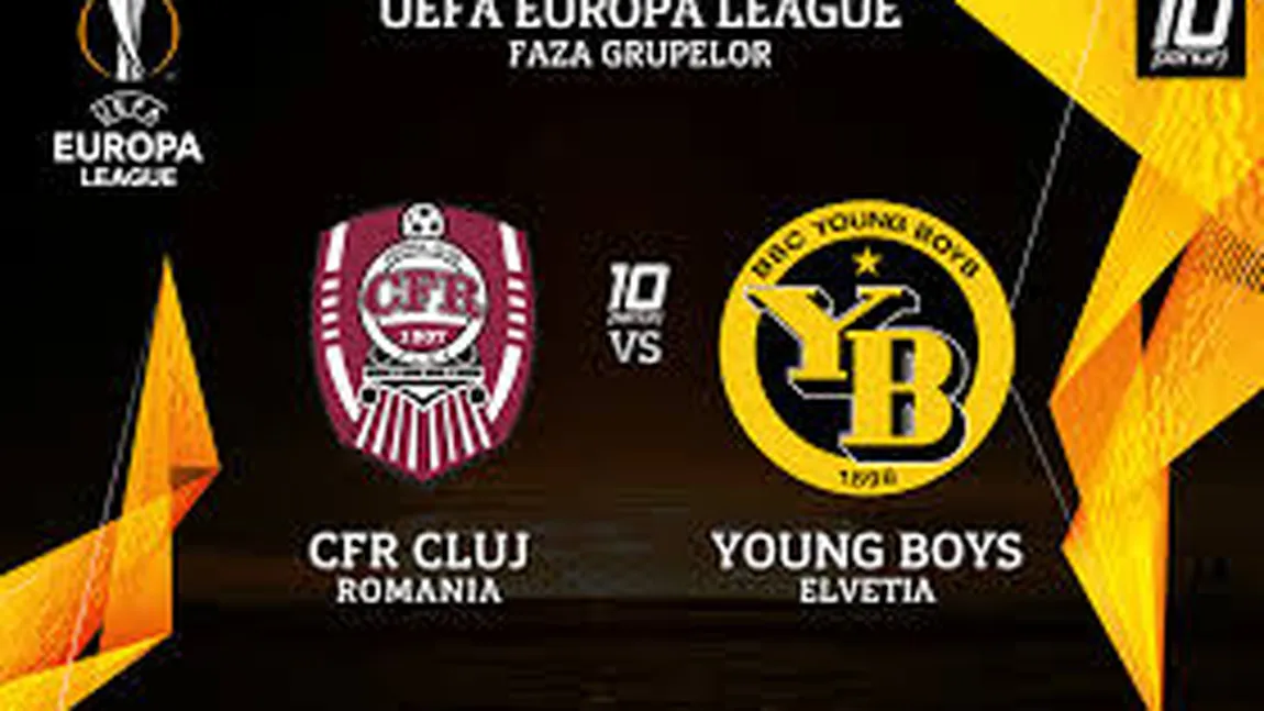 CFR Cluj - Young Boys Berna 1-1 LIVE VIDEO. Meci crucial în Europa League