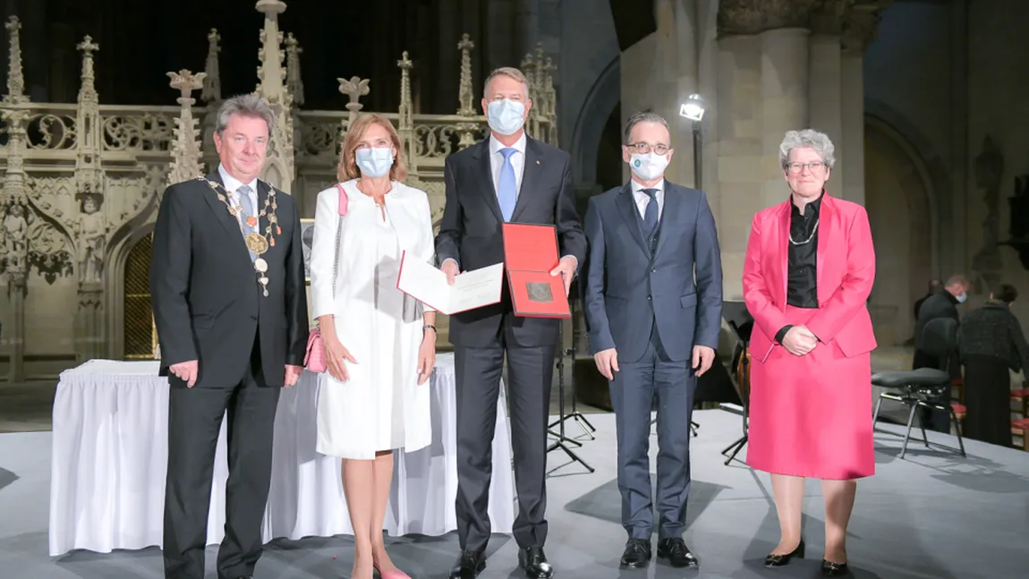 Klaus Iohannis, premiat în Europa în plină pandemie de COVID-19. 
