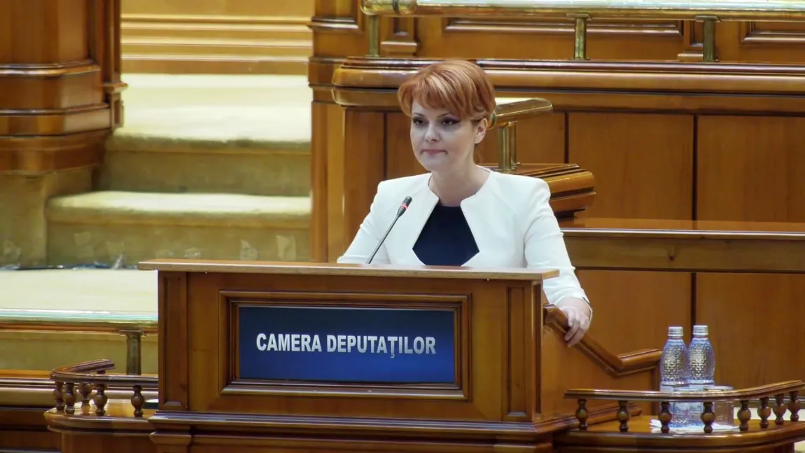 ULTIMA ORĂ: Camera Deputaţilor a vacantat funcţia de secretar, ca urmare a demisiei Olguţei Vasilescu