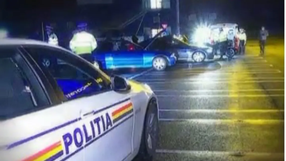 Razie a Poliţiei şi a inspectorilor RAR la amatorii de drifturi în parcările mall-urilor din Capitală