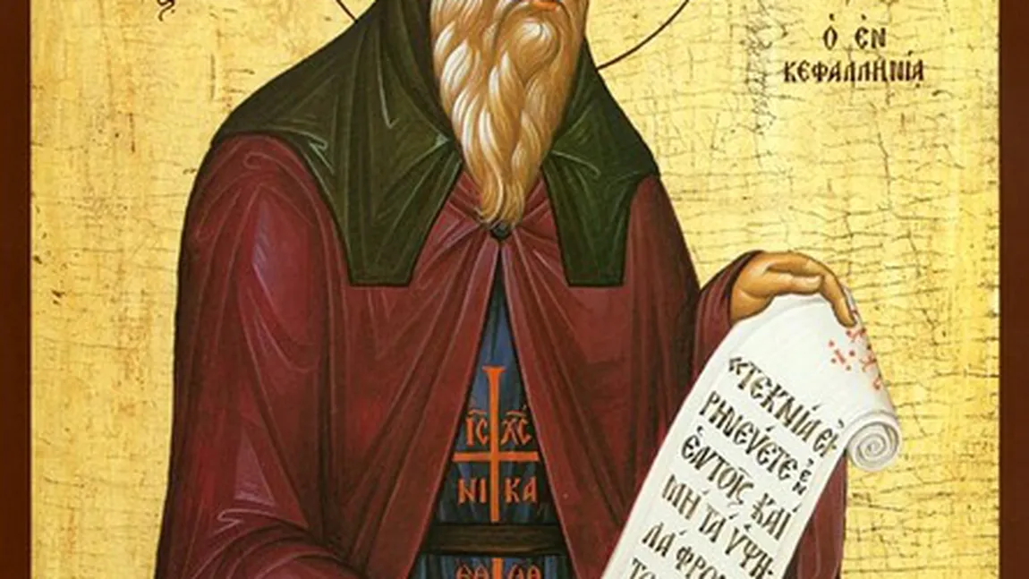 CALENDAR ORTODOX 20 OCTOMBRIE 2020 Sf Gherasim din Kefalonia săvârşeşte tămăduiri miraculoase. Vindecă tulburările psihice