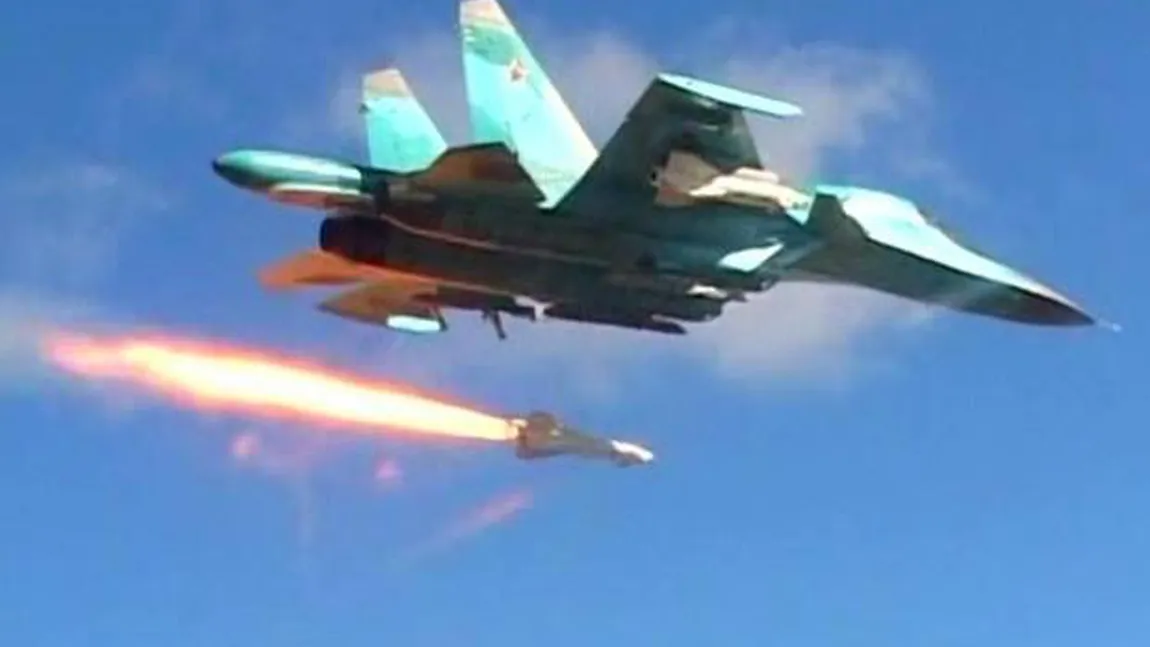 Bombardament aerian devastator în Siria. Rusia a ucis 78 de rebeli dintr-o singură lovitură