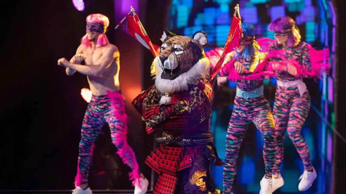Încă un personaj a părăsit Masked Singer Romania. Cine se afla în spatele Tigrului?