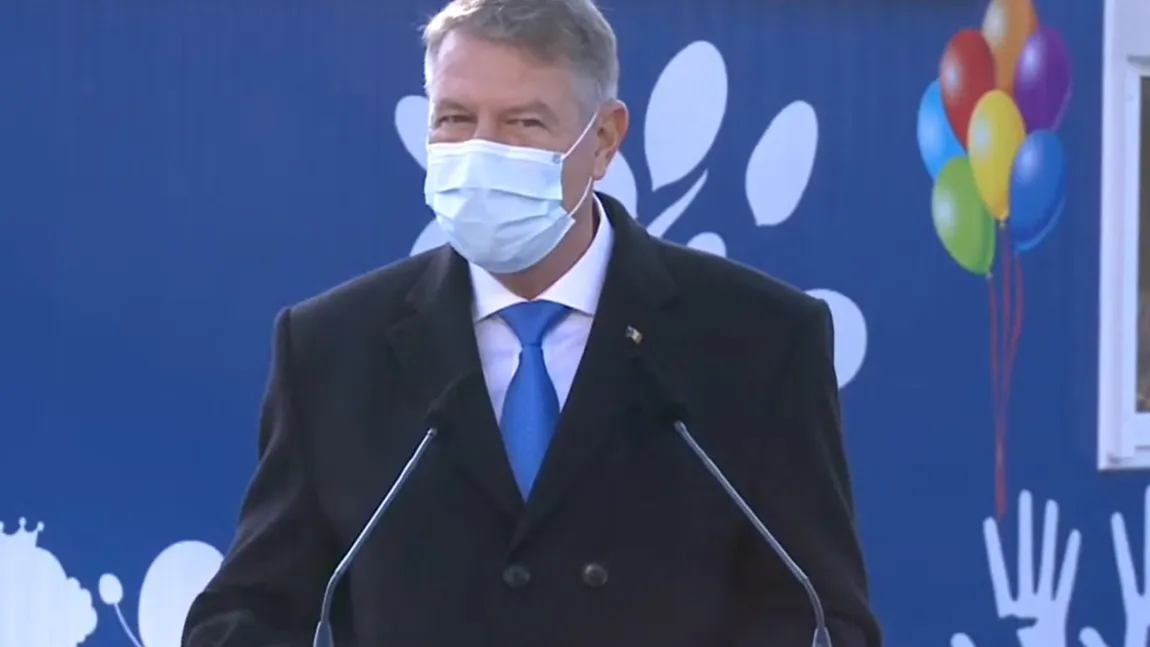 Klaus Iohannis, în vizită la Spitalul Fundeni: 