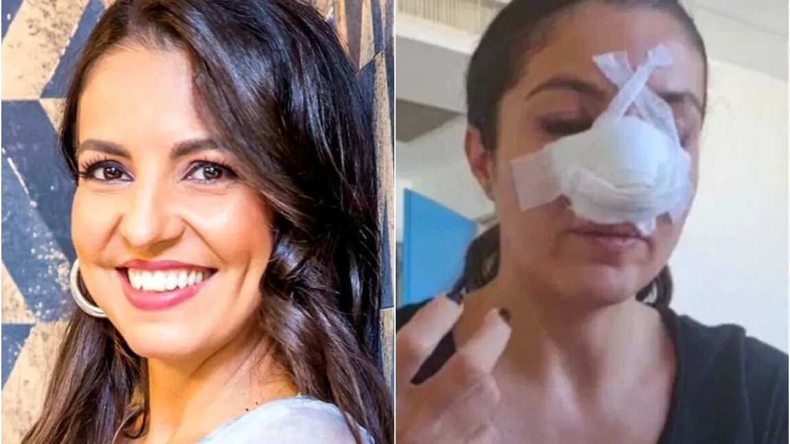 Momentul în care a fost lovită Cristina Joia, surprins de camere VIDEO