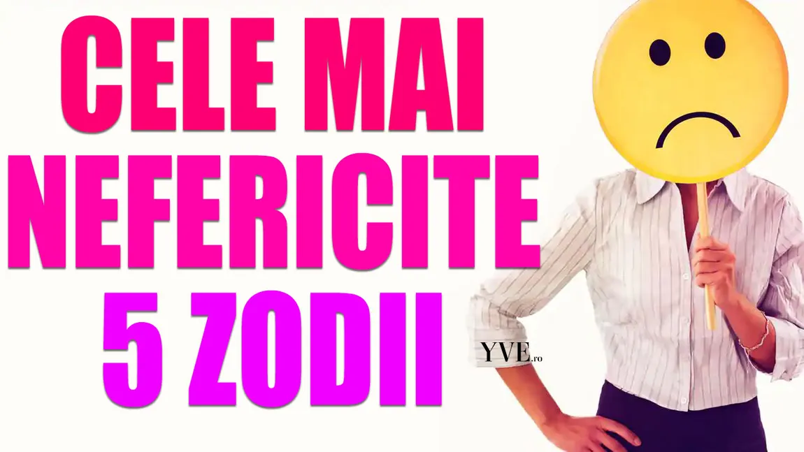 Top 5 zodii nefericite! Nimic nu le mulțumește