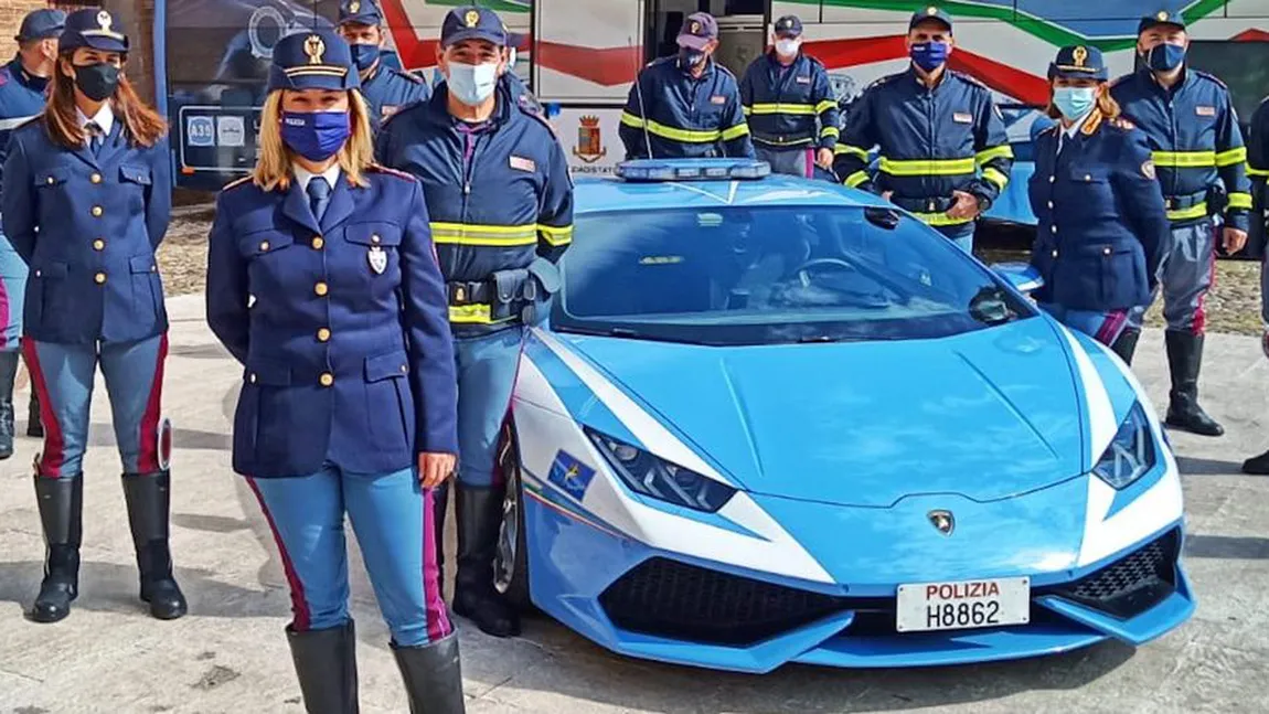 Rinichi pentru transplant, livrat cu un Lamborghini de Poliţia din Italia. În cât timp a parcurs 500 de kilometri VIDEO