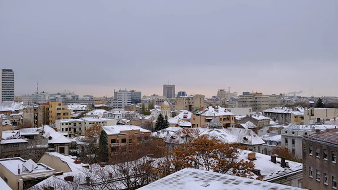 ATENȚIONARE METEO! Cod GALBEN de ninsori în șapte județe și în București