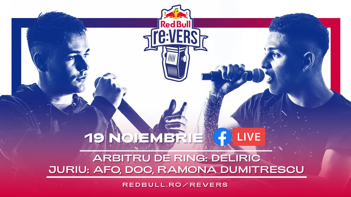 Cei mai buni MCi din România, aveţi cuvântul: marea finală Red Bull re:VERS va avea loc pe 19 noiembrie!