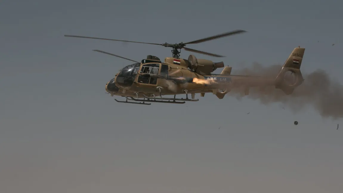 Un elicopter militar s-a prăbuşit în Sinai. Sunt şapte morţi
