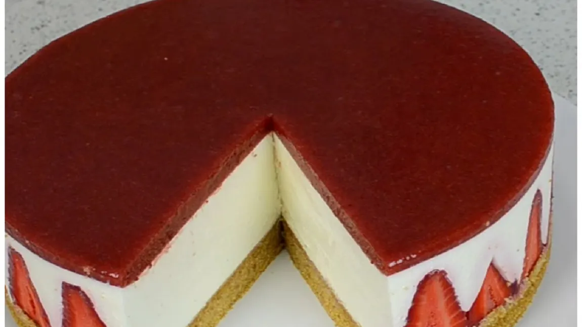 Reţetă Cheesecake fără coacere. Reţeta Jamilei pentru Sărbătorile de Iarnă