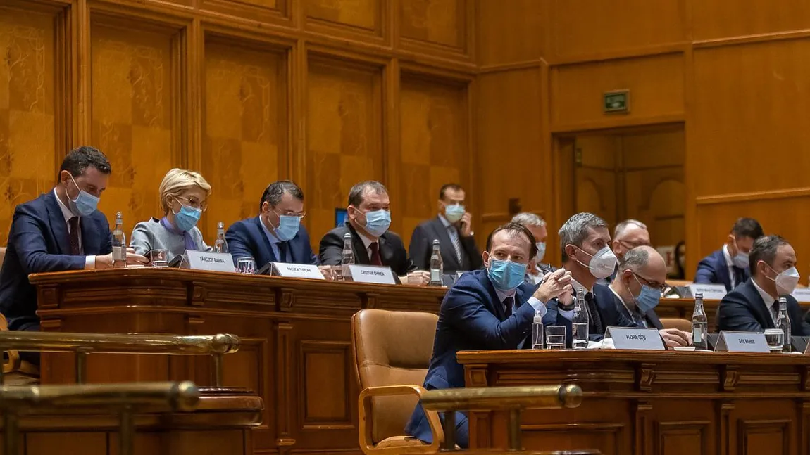 Cabinetul Cîțu a primit votul în Parlament. Klaus Iohannis a semnat decretul pentru numirea Guvernului