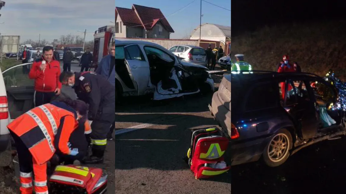 Accidente grave pe șoselele din România. Un tânăr a făcut accident în timp ce se uita pe TikTok