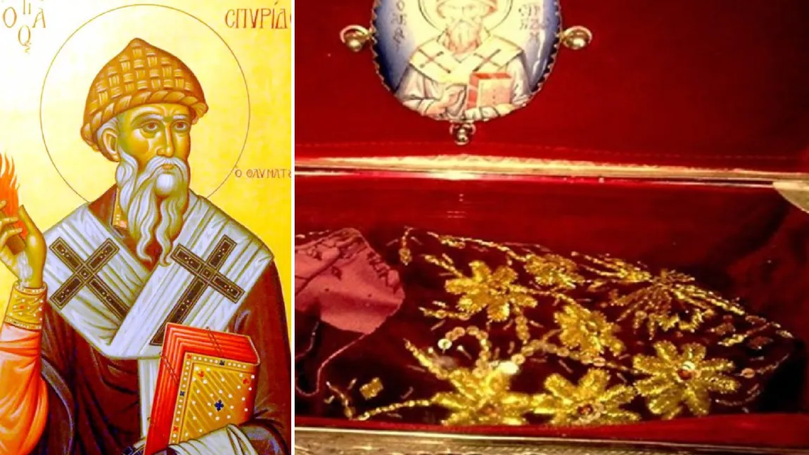 Calendar ortodox 12 decembrie 2023. Sfântul Spiridon al Trimitundei, „sfântul călător” care își părăsește racla. Rugăciune făcătoare de minuni pentru cei grav bolnavi
