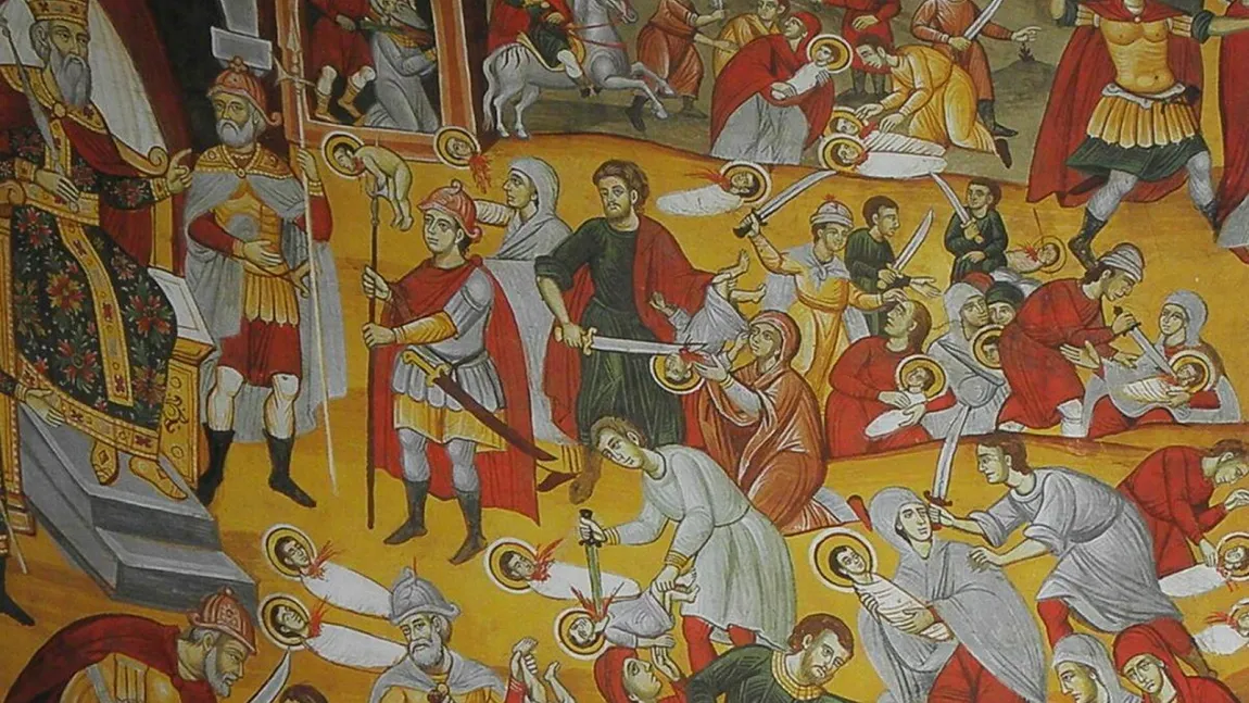 Calendar ortodox 29 decembrie 2021. Sfinţii 14.000 de prunci ucişi de Irod. Acatistul sfinţilor prunci ucişi se citeşte pentru vindecarea copiilor bolnavi