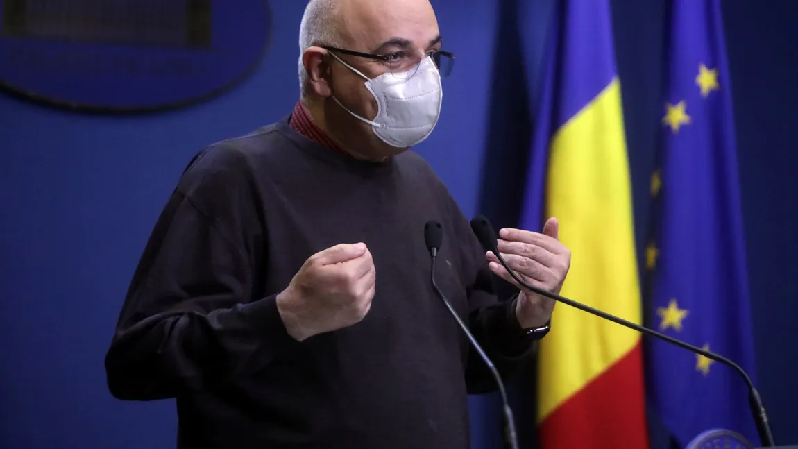 Raed Arafat: Toate paturile ATI în Bucureşti, ocupate. Vom menţine măsură carantinării de Sărbătorile de iarnă