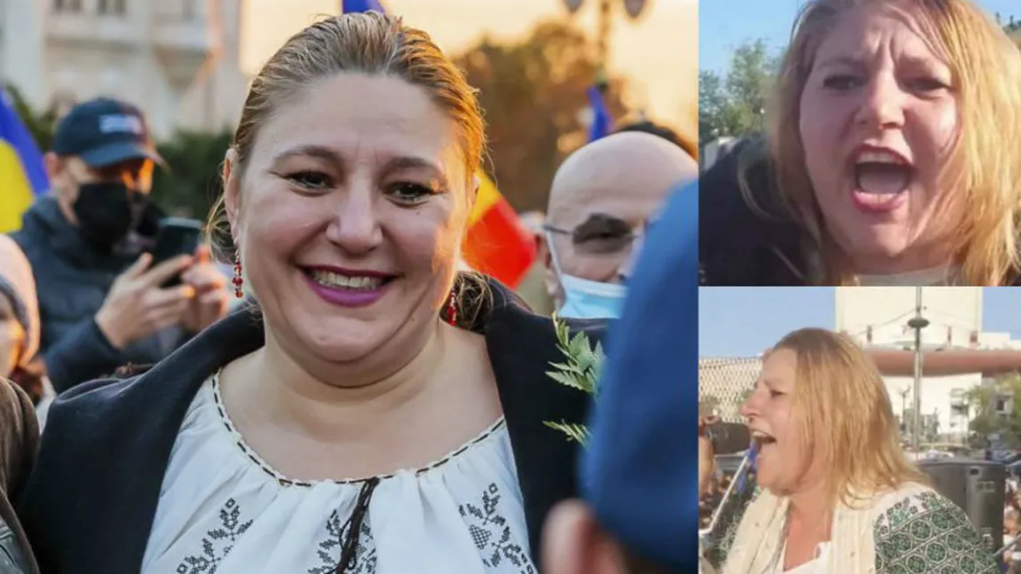 Diana Șoșoacă a protestat în Piața Victoriei: ” O să mori oricum, acum depinde cum. Mori demn sau prost”