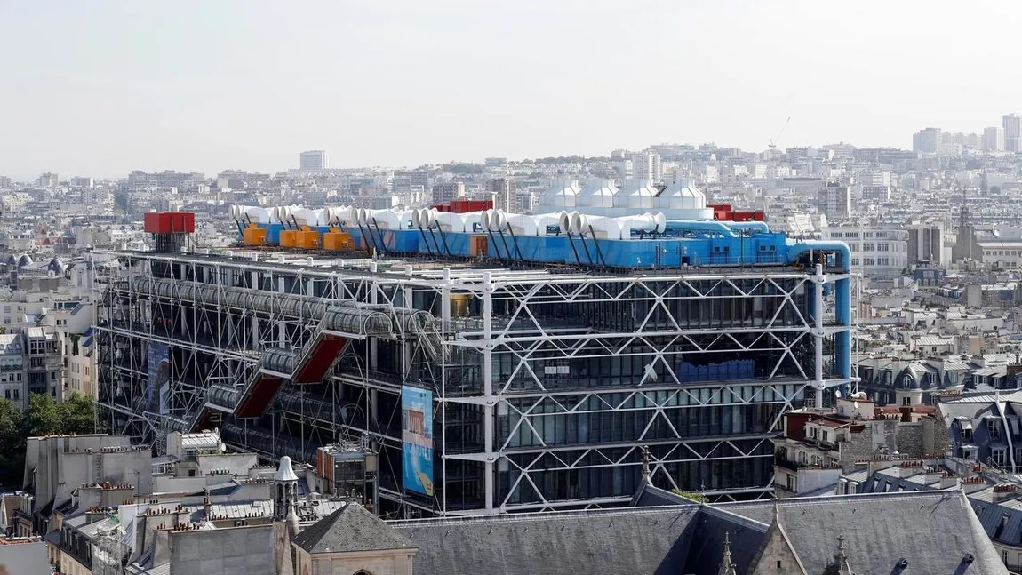 Centrul Pompidou, unul dintre simbolurile Parisului, se închide pentru patru ani. Lucrările de renovare se ridică la 200 milioane euro