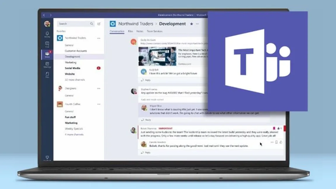 Microsoft Teams va avea o nouă funcţie utilă pentru videoconferinţe în timpul pandemiei COVID-19. De când poate fi folosită în România