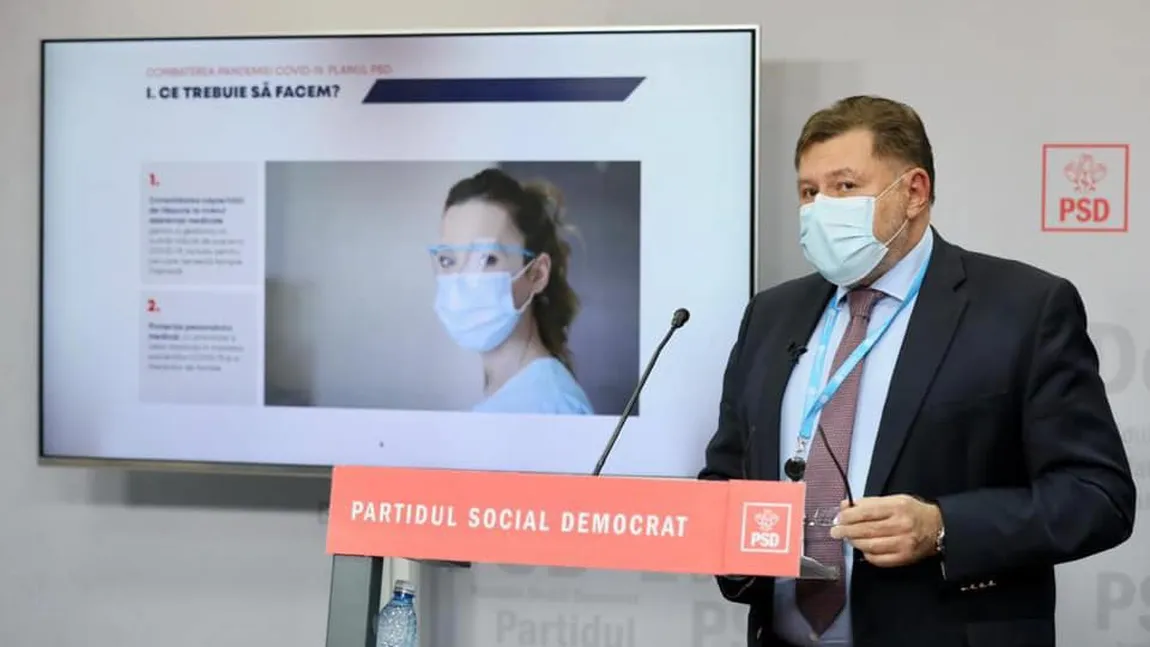 Alexandru Rafila critică gafele privind campania de vaccinare. 