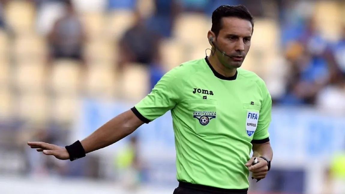 Sebastian Colțescu, prima delegare după scandalul monstru din Champions League. Ce meci va arbitra