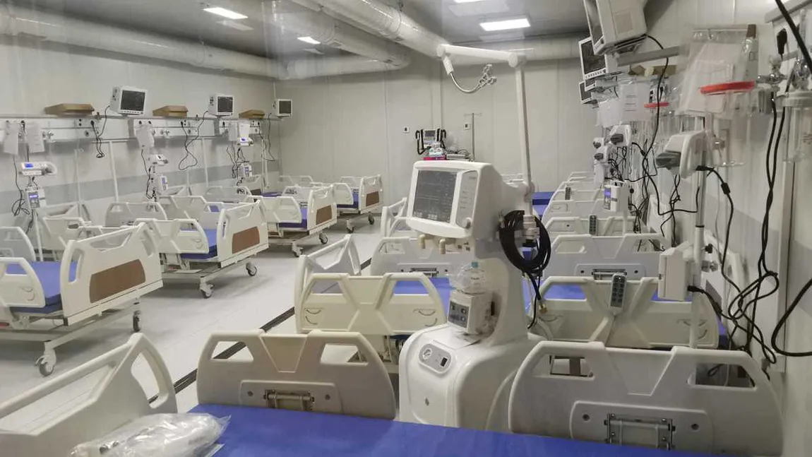 Spitalul mobil de la Leţcani se închide. Ce se întâmplă cu pacienţii infectaţi cu covid