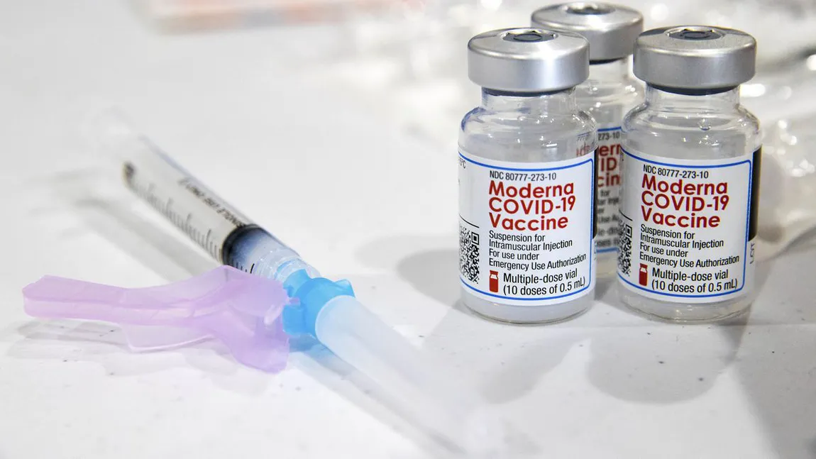 Vaccinul Moderna, RETRAS dintr-un centru din California. ALERTĂ din cauza efectelor secundare