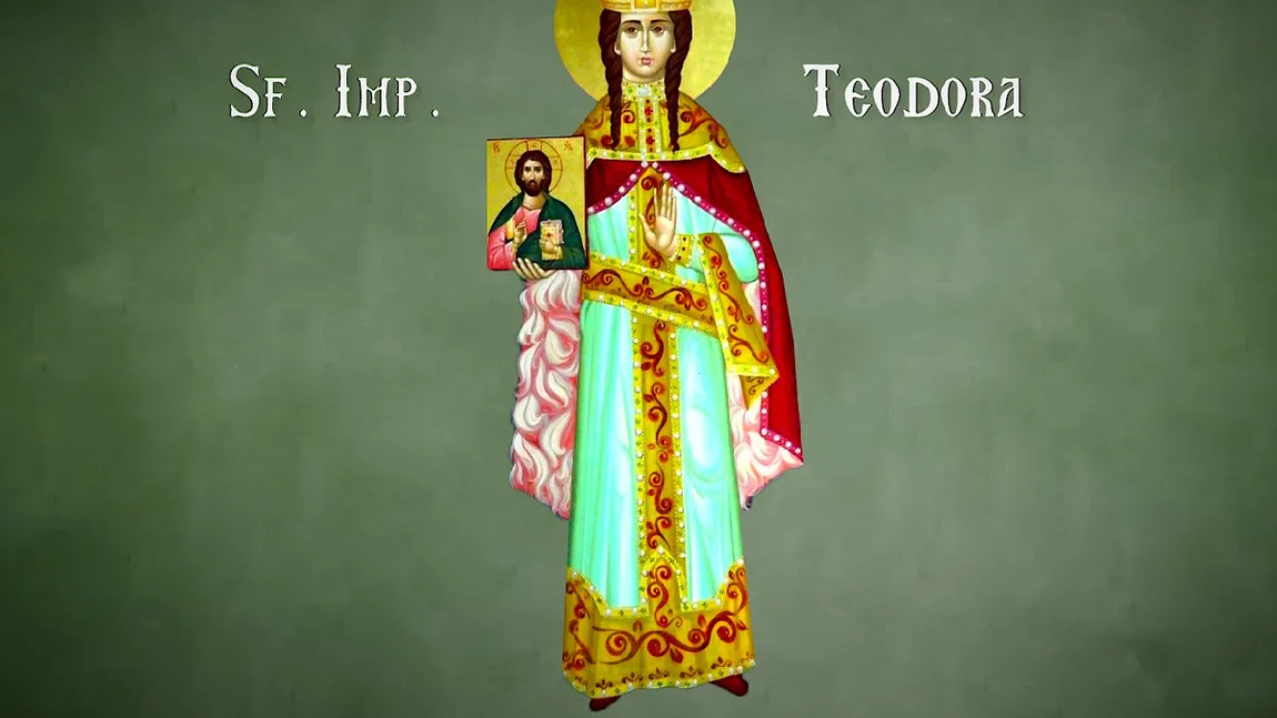 Calendar ortodox 11 februarie 2023. Sfânta împărăteasă Teodora, făcătoare de minuni. Rugăciune grabnic ajutătoare pentru vindecarea rănilor sufleteşti
