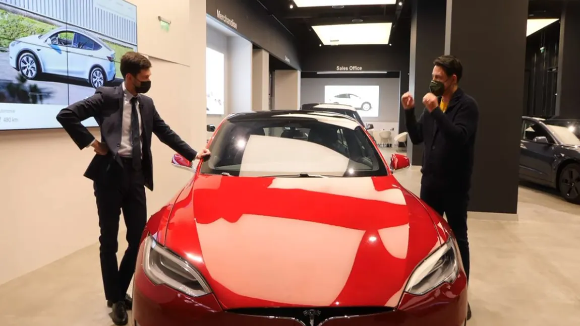 Cel mai mare showroom Tesla din sud-estul Europei, inaugurat la București. Este primul showroom independent deschis în România pentru Tesla