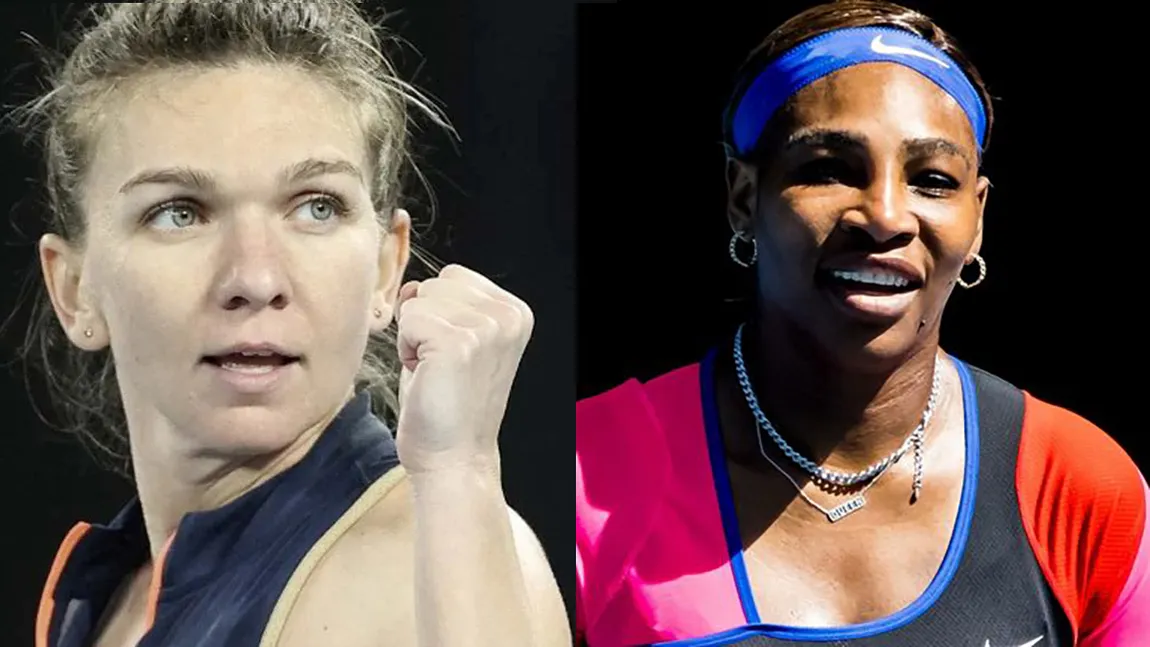 SIMONA HALEP - SERENA WILLIAMS 3-6, 3-6 şi Simona părăseşte Australian Open 2021