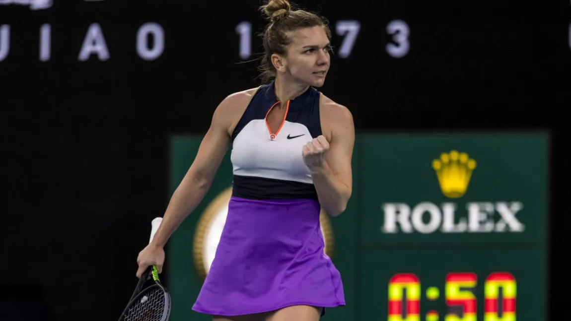 Simona Halep, calificare triumfală în optimi, la Australian Open 2021. A pierdut doar patru game-uri cu Veronika Kudermetova