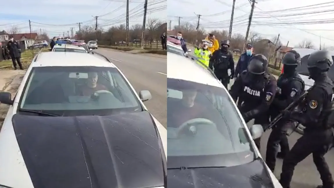 Gestul incredibil al unui bărbat prins fără permis auto. Ce a putut să facă la vederea polițiștilor