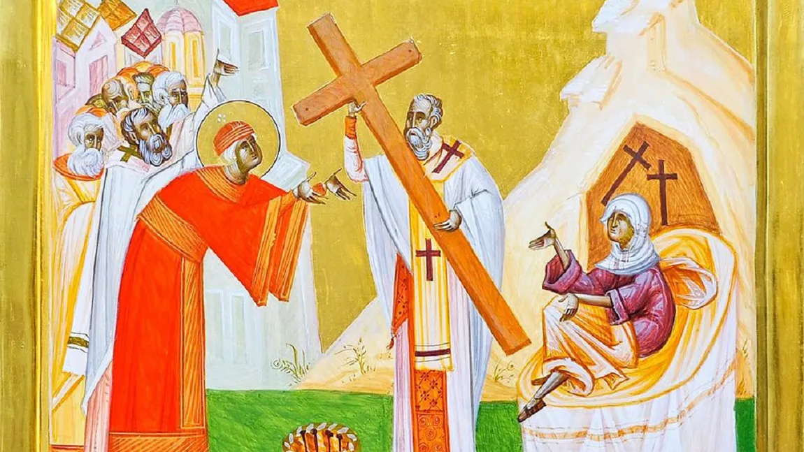 Calendar ortodox 6 martie 2023. Aflarea Sfintei Cruci. Rugăciunea care te scapă de orice necaz