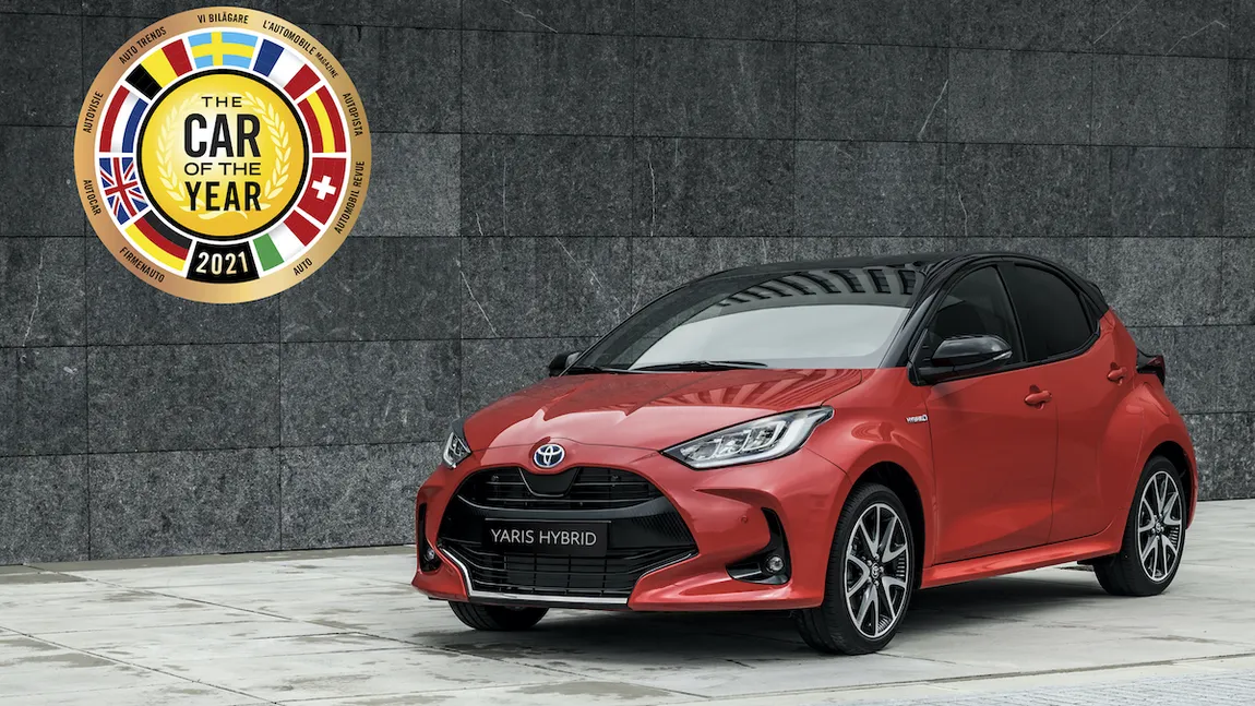 Toyota Yaris a fost aleasă Maşina Anului 2021 în Europa. Care sunt maşinile pe care le-a învins în finală