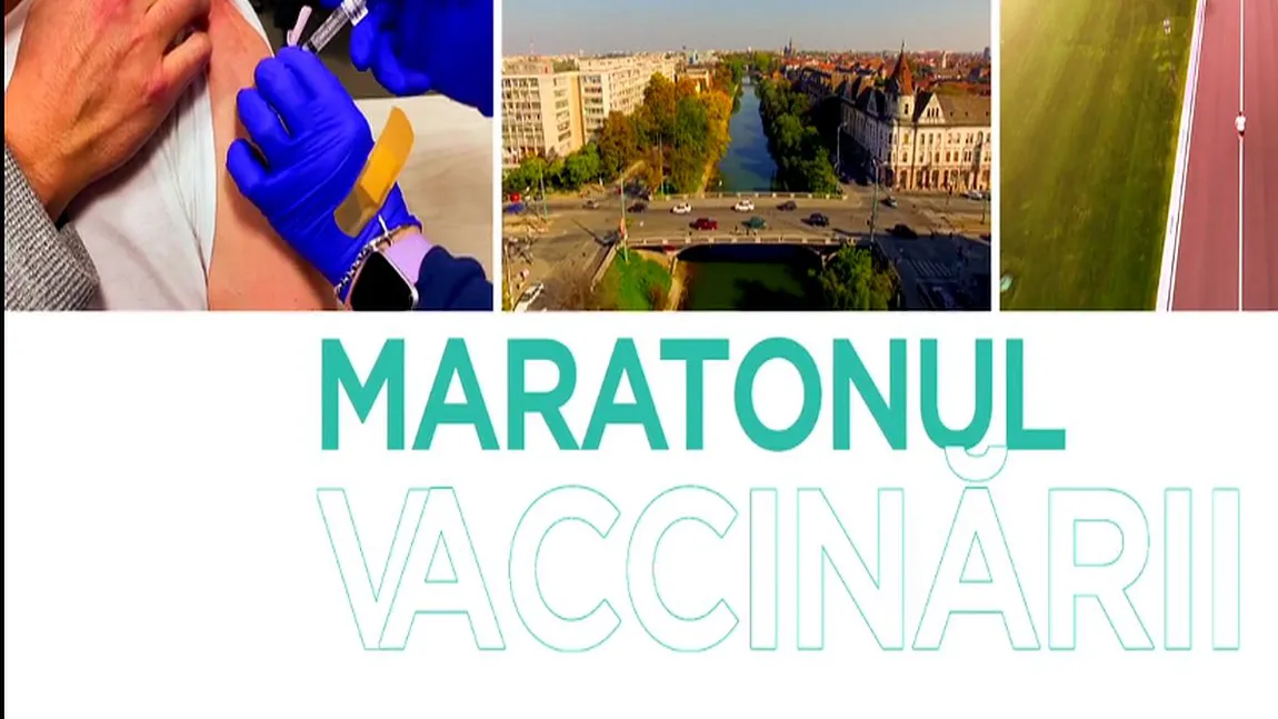 Maratonul Vaccinării la Timișoara. Sute de voluntari participă timp de trei zile!