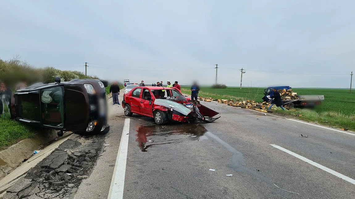 Accident cumplit în Alexandria, cu patru victime. Autoritățile au intervenit de urgență!