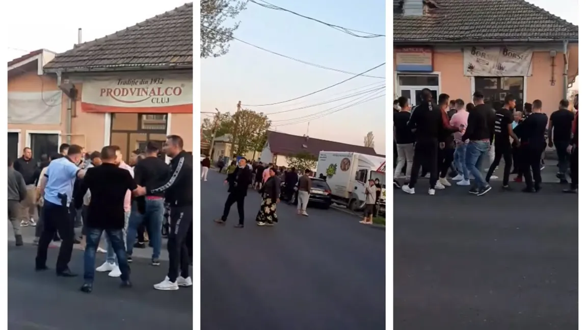 Scandal în stradă în Drăgăneşti Olt după un accident. Poliţiştii au fost prinşi la mijloc