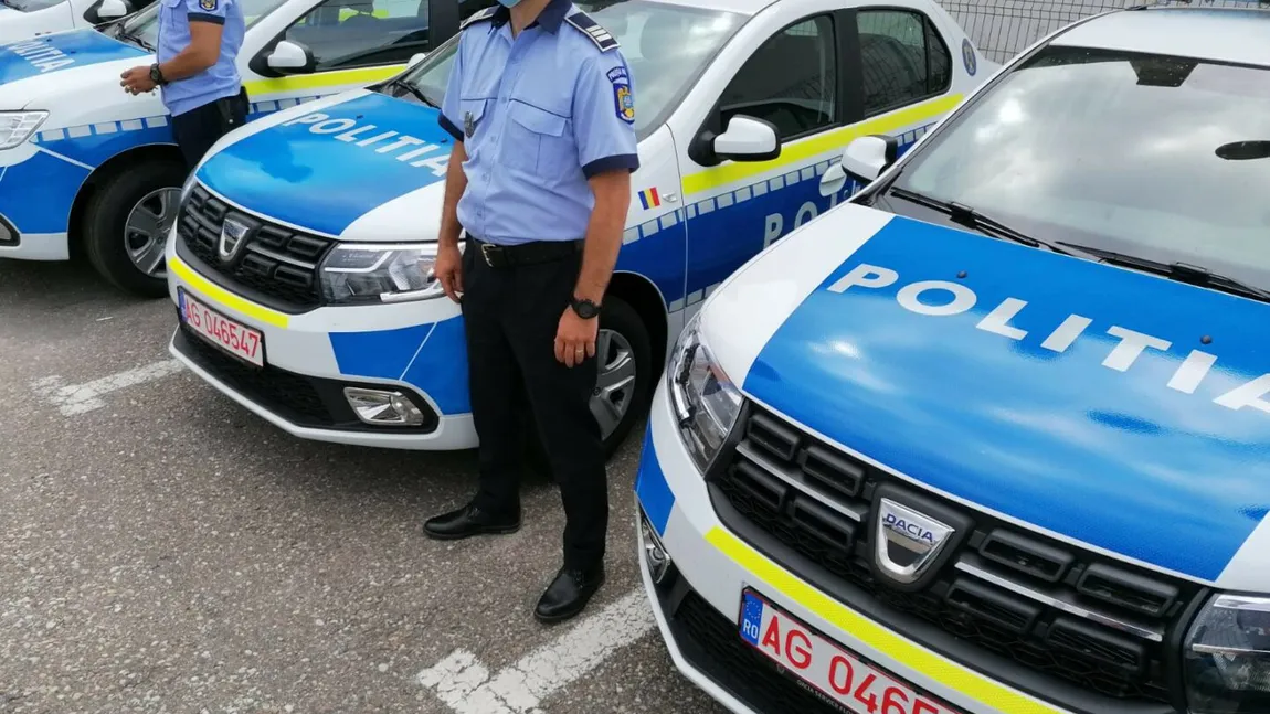 Polițist lovit de o șoferiță lângă București! Bărbatul, transportat de urgență la spital