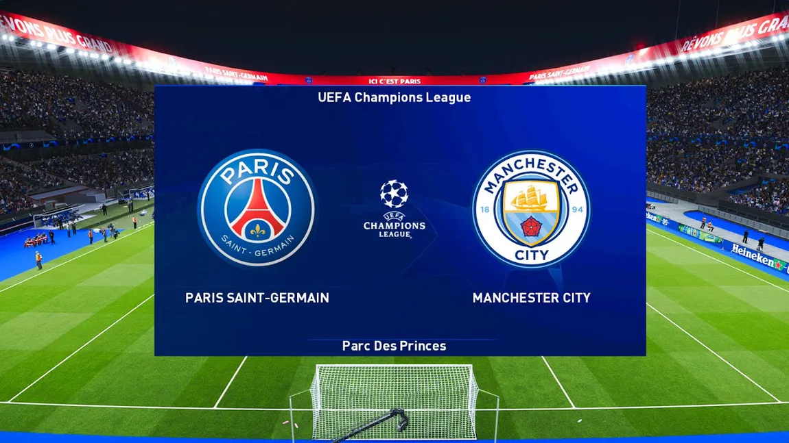 PSG - Manchester City 1-2 în prima manşă din semifinalele Champions League. Răsturnare de scor!