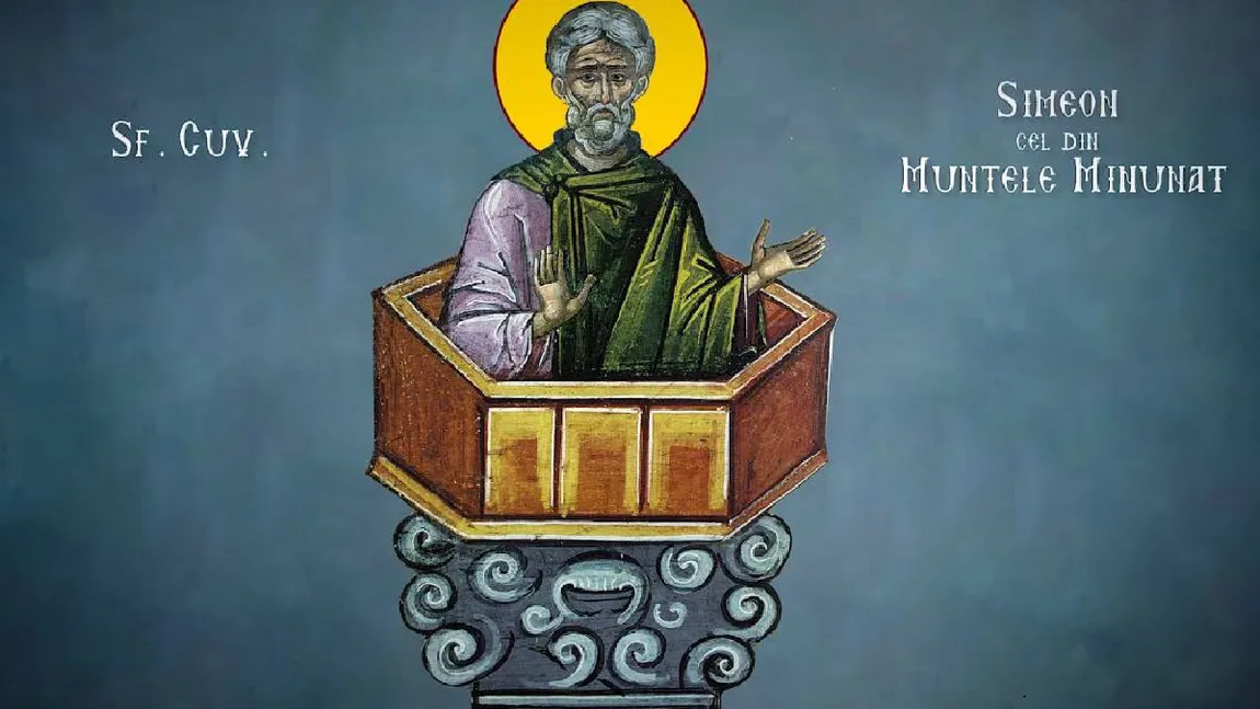 Calendar ortodox 24 mai 2021. Sfântul Simeon din Muntele Minunat, făcător de minuni. Vindecă cele mai cumplite boli şi înmoaie inimile vrăjmaşilor