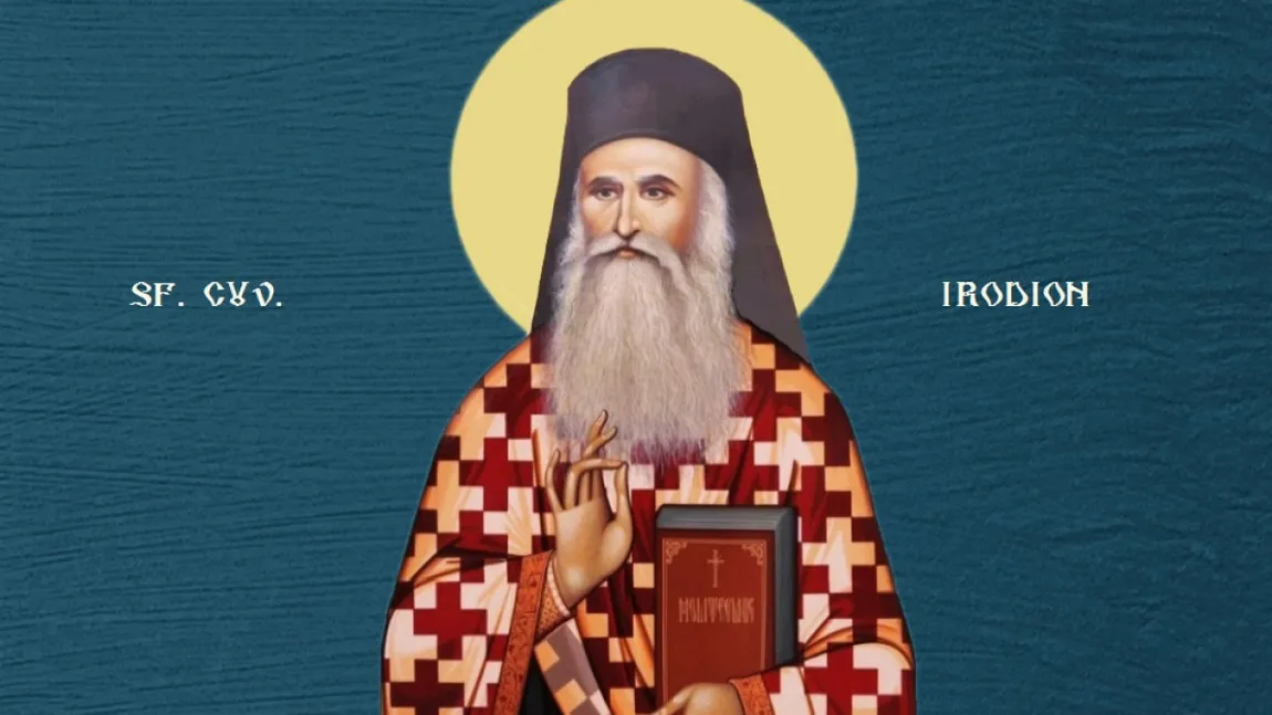 Calendar ortodox 3 mai 2021. Sfântul Irodion de la Lainici, mare făcător de minuni. Rugăciune către Sfântul Părinte Irodion, văzătorul de Dumnezeu și protectorul familiei creștine