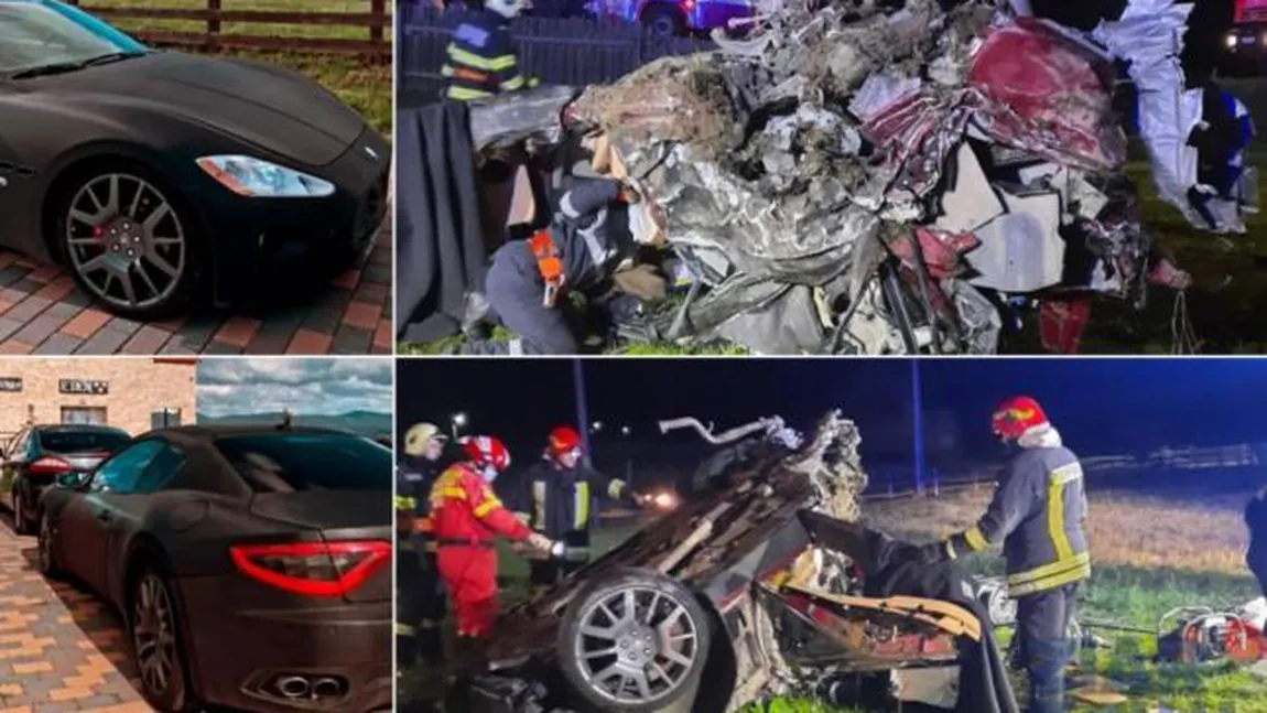 Apar informații șocante despre șoferul de Maserati care a murit în accident, împreună cu doi prieteni. Era cercetat pentru trafic de droguri și nu deținea permis de conducere