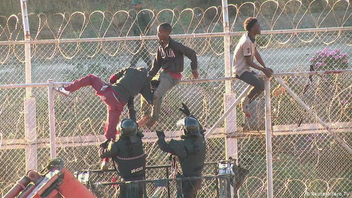 Mobilizare masivă pe Tiktok și Facebook pentru un nou „atac” la Ceuta pe 15 august. Migranții din Maroc vor să vină şi în România