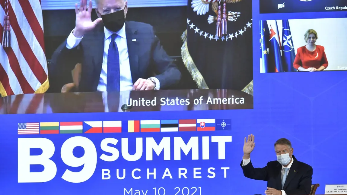 Klaus Iohannis, declaraţii după Summitul B9 la care participă preşedintele Joe Biden. 