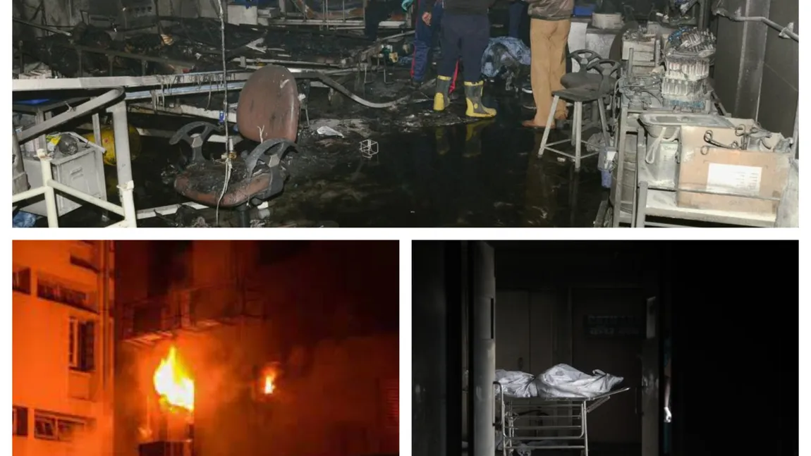 Incendiu la spital Covid. Cel puţin 16 pacienţi şi două infirmiere au murit arşi sau intoxicaţi