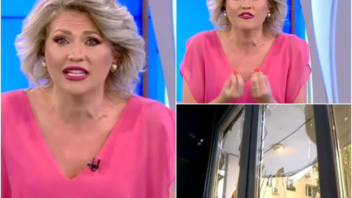 Panică la Antena 1. Mirela Vaida a fost atacată din nou la emisiune, de aceeaşi agresoare: 