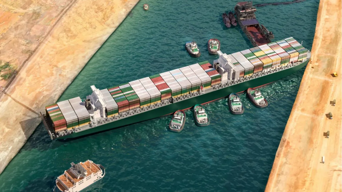 Egiptul ţine în continuare sub sechestru nava Ever Given, care a blocat şase zile Canalul Suez. Autorităţile au anunţat o nouă sumă pentru despăgubiri