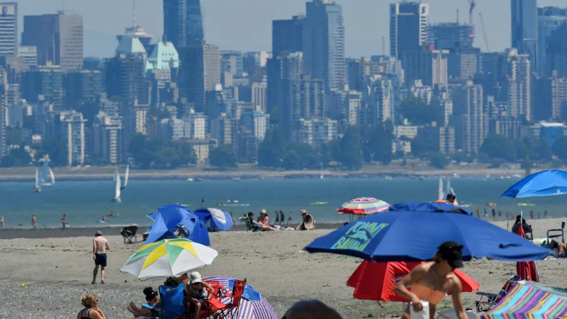 Valul de căldură a făcut zeci de morți în Canada. Țara a înregistrat a treia zi la rând cea mai ridicată temperatură din toate timpurile